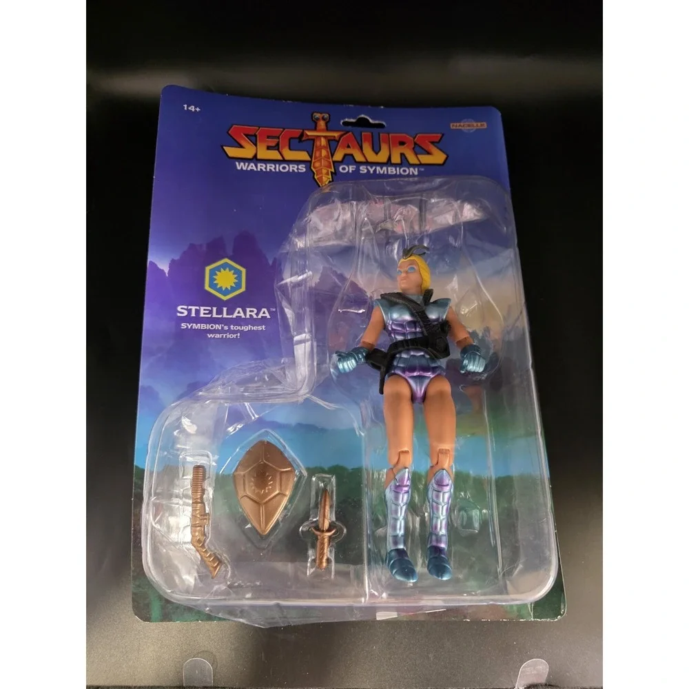 Sectaurs: Warriors of Symbion Stellara Action Figure Some Card Damage